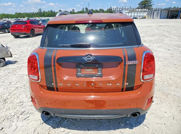WMZYT5C54K3E63049 2019 MINI COOPER Orange უკანა ხედი