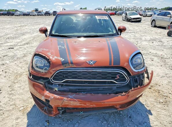 WMZYT5C54K3E63049 2019 MINI COOPER Orange წინა ხედი