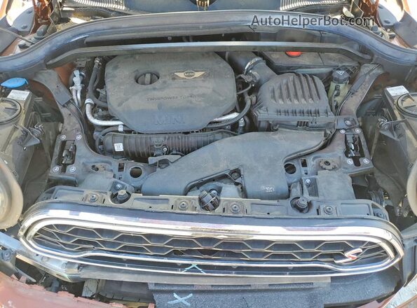 WMZYT5C54K3E63049 2019 MINI COOPER Orange უკანა სალონის ხედი