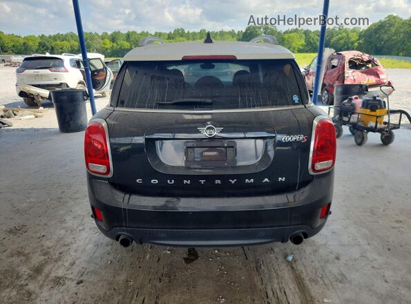 WMZYT5C55K3G90198 2019 MINI COOPER Black Вид ззаду
