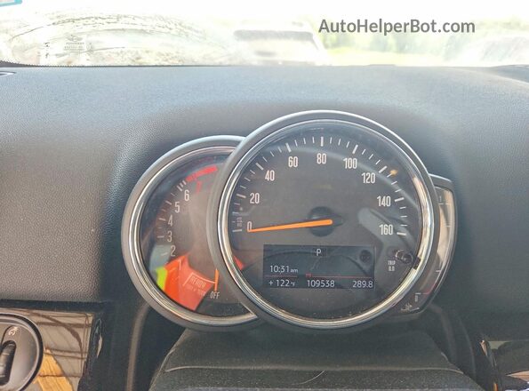 WMZYT5C55K3G90198 2019 MINI COOPER Black Вид щитка приладів
