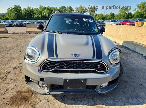WMZYT5C58K3E63944 2019 MINI COOPER Gray Front view