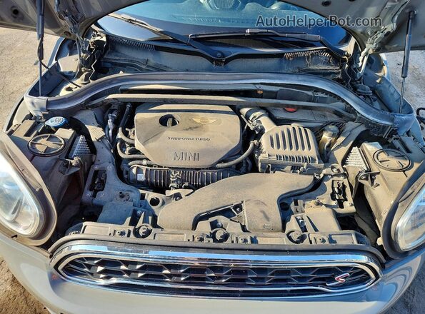 WMZYT5C58K3E63944 2019 MINI COOPER Gray Engine compartment view