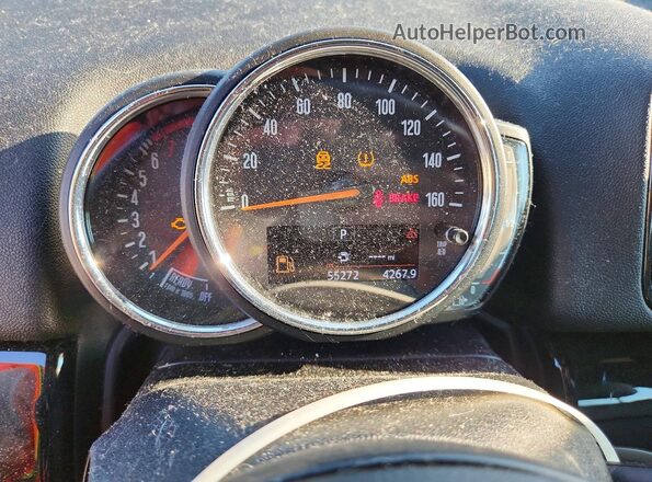WMZYT5C58K3E63944 2019 MINI COOPER Gray Instrument cluster view