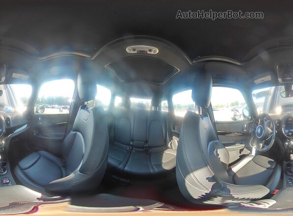WMZYT5C58K3E63944 2019 MINI COOPER Gray 360 interior view