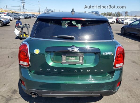 WMZYU7C4XJ3E56363 2018 MINI COOPER Green Вид ззаду
