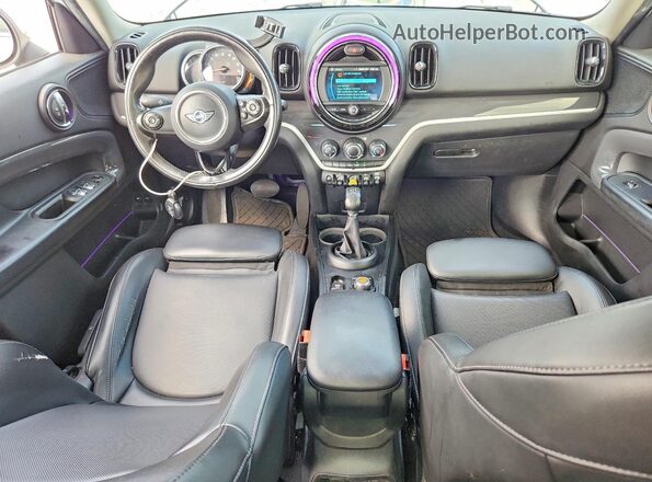 WMZYU7C50K3F93659 2019 MINI COOPER Silver Dashboard view