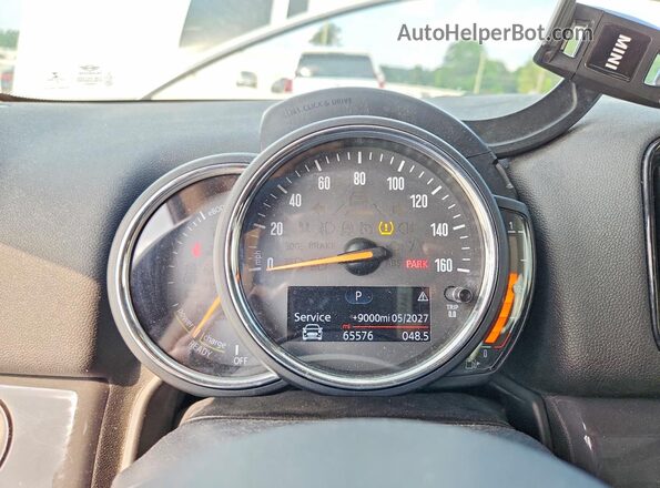 WMZYU7C50K3F93659 2019 MINI COOPER Silver Instrument cluster view
