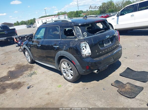 WMZYV5C30J3E82382 2018 MINI COUNTRYMAN Black Tył lewy