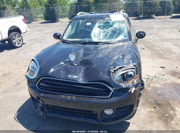 WMZYV5C30J3E82382 2018 MINI COUNTRYMAN Black Widok z przodu