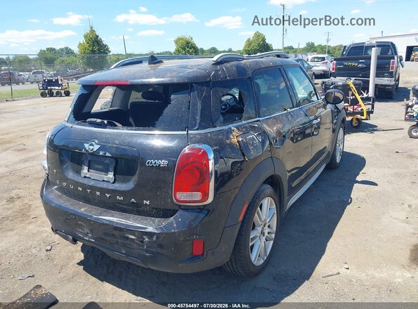 WMZYV5C30J3E82382 2018 MINI COUNTRYMAN Black Tył prawy