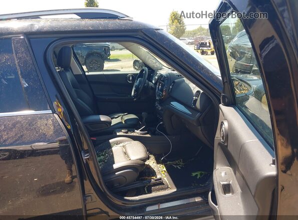 WMZYV5C30J3E82382 2018 MINI COUNTRYMAN Black Widok wnętrza z przodu