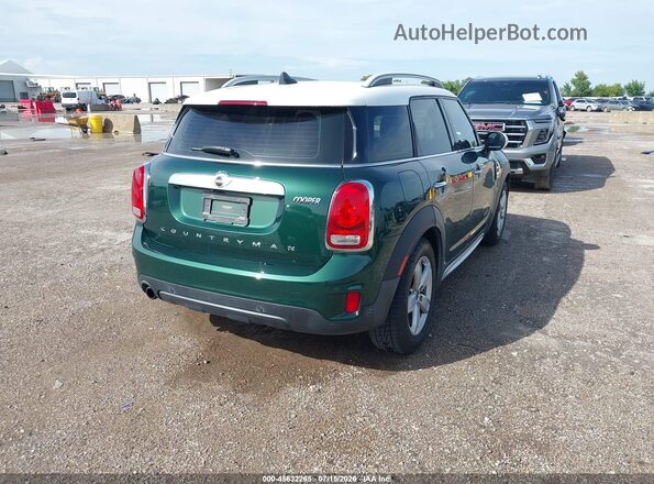 WMZYV5C31H3E02159 2017 MINI COUNTRYMAN Green Задня права чверть
