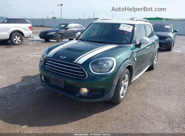 WMZYV5C31H3E02159 2017 MINI COUNTRYMAN Green Передня ліва чверть