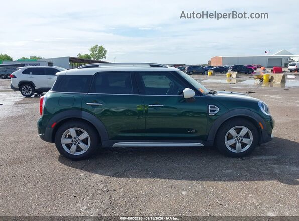 WMZYV5C31H3E02159 2017 MINI COUNTRYMAN Green Вид задньої частини салону