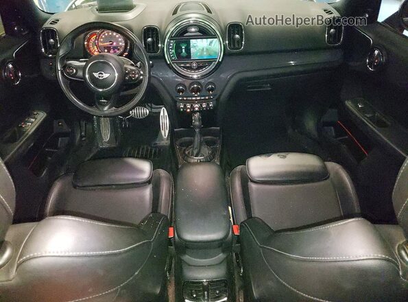 WMZYV5C35H3E02603 2017 MINI COOPER Синий Вид панели приборов