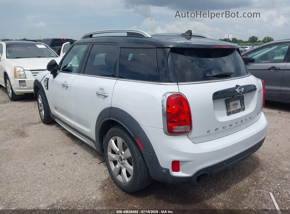 WMZYV5C3XJ3E02859 2018 MINI COUNTRYMAN Белый Задняя левая четверть