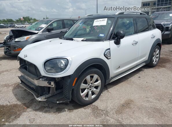 WMZYV5C3XJ3E02859 2018 MINI COUNTRYMAN Белый Передняя левая четверть