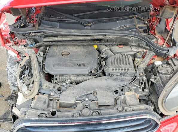 WMZYW3C02L3L08286 2020 MINI COOPER Red Вид задньої частини салону