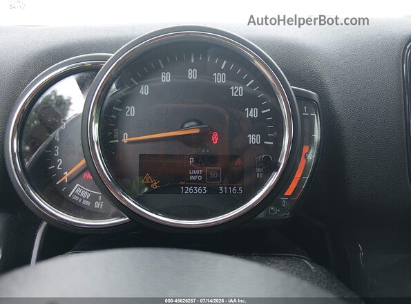 WMZYW3C05L3L21792 2020 MINI COUNTRYMAN Gray Widok tylnych siedzeń