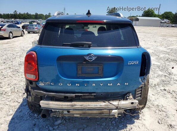 WMZYW3C09L3L08169 2020 MINI COOPER Blue Հետևի տեսք
