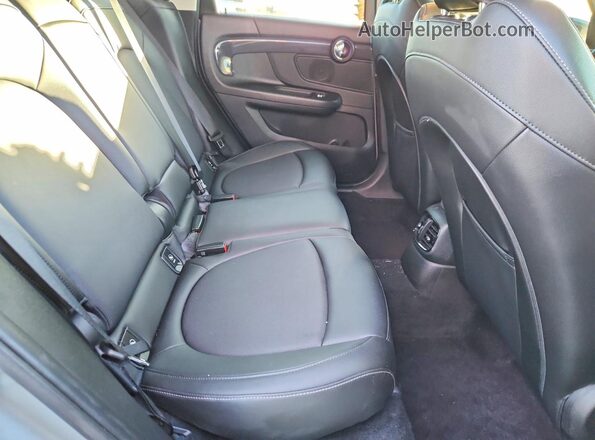 WMZYW7C01L3L86243 2020 MINI COOPER Gray Rear seats view