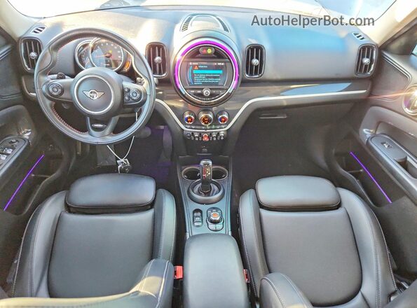 WMZYW7C01L3L86243 2020 MINI COOPER Gray Dashboard view