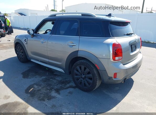 WMZYW7C08L3L87258 2020 MINI COUNTRYMAN Серебряный Задняя левая четверть