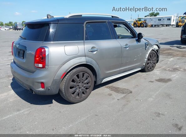 WMZYW7C08L3L87258 2020 MINI COUNTRYMAN Серебряный Задняя правая четверть