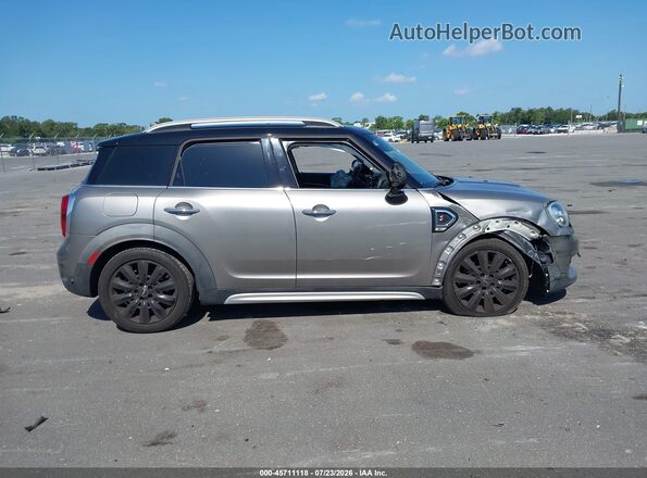 WMZYW7C08L3L87258 2020 MINI COUNTRYMAN Серебряный Вид задней части салона