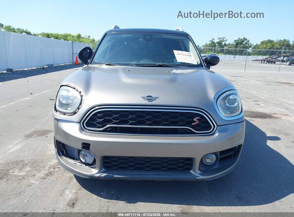 WMZYW7C08L3L87258 2020 MINI COUNTRYMAN Серебряный Вид щитка приборов