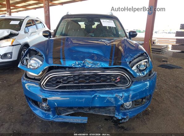 WMZYW7C0XL3L71787 2020 MINI COUNTRYMAN Blue Widok z przodu