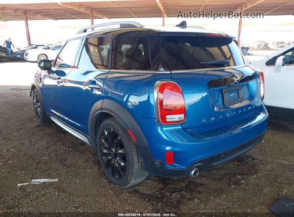 WMZYW7C0XL3L71787 2020 MINI COUNTRYMAN Blue Tył lewy