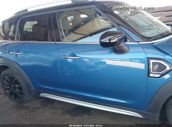 WMZYW7C0XL3L71787 2020 MINI COUNTRYMAN Blue Widok wnętrza z tyłu