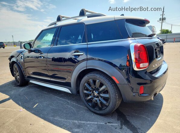WMZYX1C05L3L97272 2020 MINI COOPER Blue Rear left