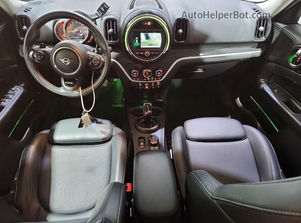 WMZYX1C08L3L80868 2020 MINI COOPER White Вид панелі приладів