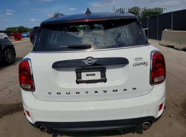 WMZYX1C0XL3L31509 2020 MINI COOPER White Вид ззаду