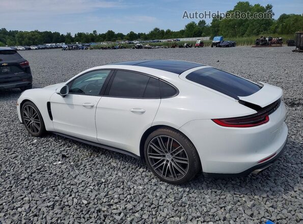 WP0AA2A71JL100522 2018 PORSCHE PANAMERA Белый Задняя левая четверть