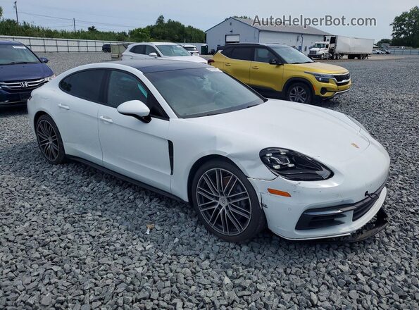 WP0AA2A71JL100522 2018 PORSCHE PANAMERA Белый Передняя правая четверть