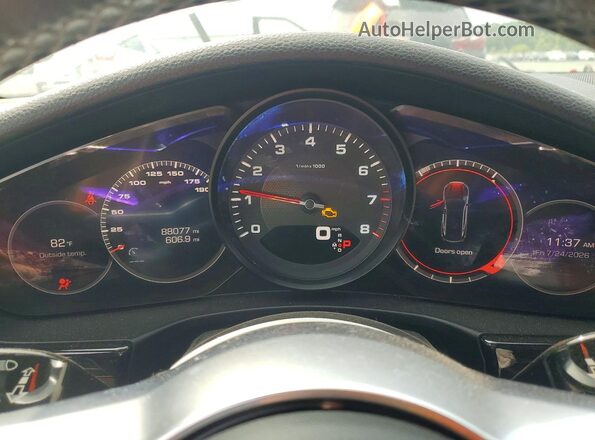 WP0AA2A71JL100522 2018 PORSCHE PANAMERA Белый Вид щитка приборов
