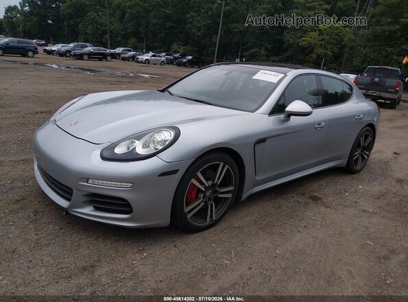WP0AA2A72GL001734 2016 PORSCHE PANAMERA Silver Przód lewy