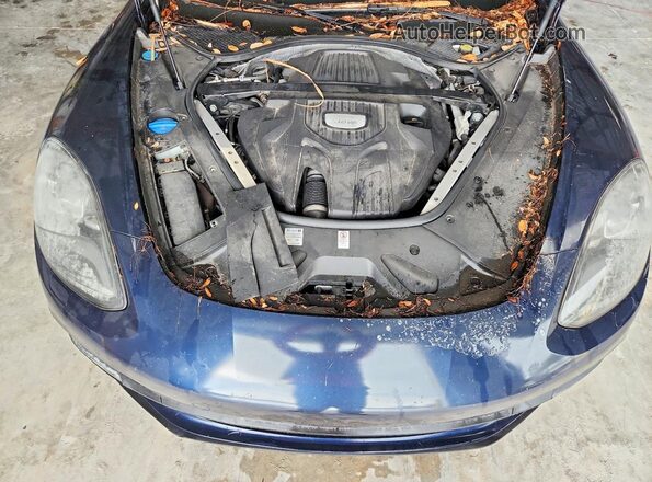 WP0AA2A72JL100755 2018 PORSCHE PANAMERA Синий Вид задней части салона