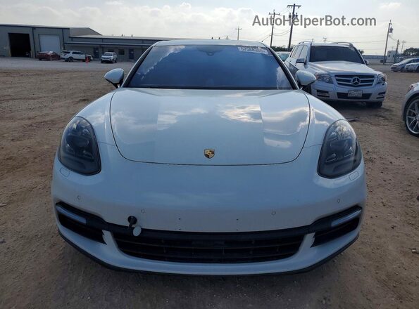WP0AA2A72KL100515 2019 PORSCHE PANAMERA Белый Вид спереди