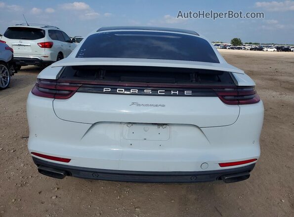 WP0AA2A72KL100515 2019 PORSCHE PANAMERA Белый Вид сзади