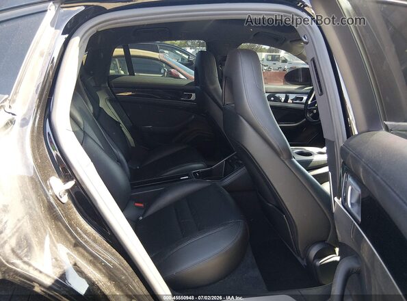 WP0AA2A74JL104032 2018 PORSCHE PANAMERA Black VIN sticker view