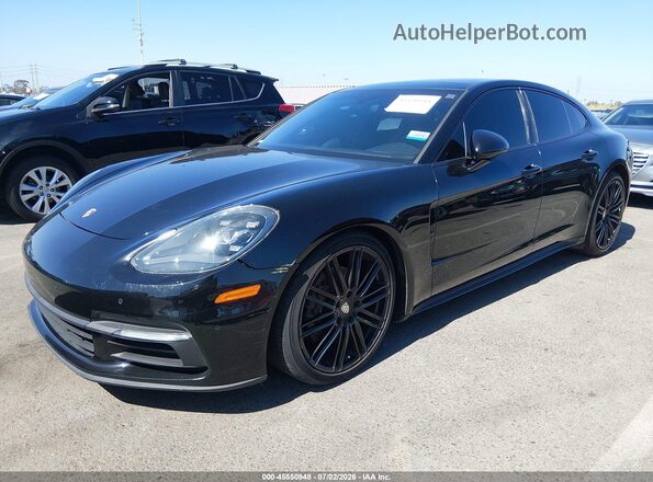 WP0AA2A74JL104032 2018 PORSCHE PANAMERA Black Front left