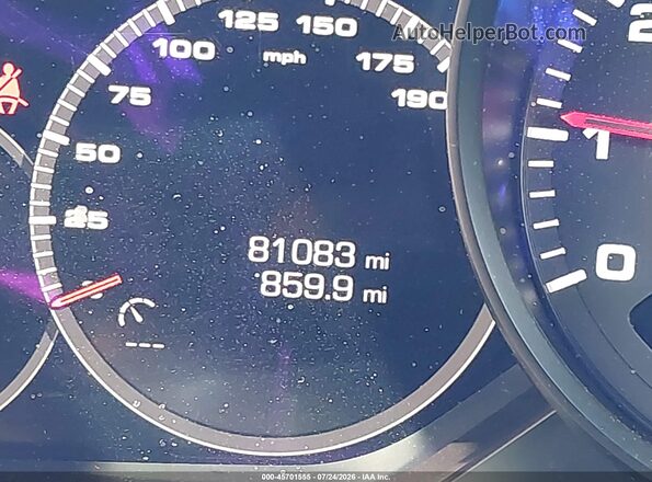 WP0AA2A74KL101276 2019 PORSCHE PANAMERA Синий 