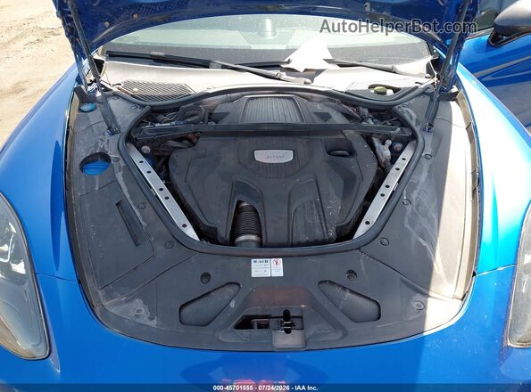 WP0AA2A74KL101276 2019 PORSCHE PANAMERA Синий Вид сзади