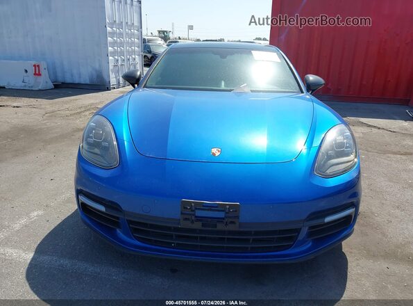 WP0AA2A74KL101276 2019 PORSCHE PANAMERA Синий Вид щитка приборов