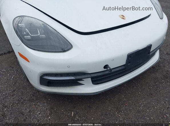 WP0AA2A75JL113449 2018 PORSCHE PANAMERA Белый Вид спереди